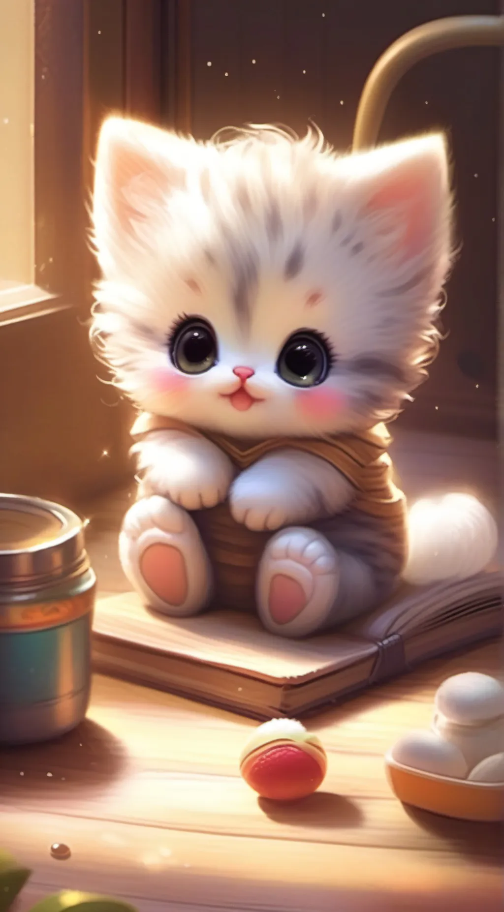 ai character: Kitty background