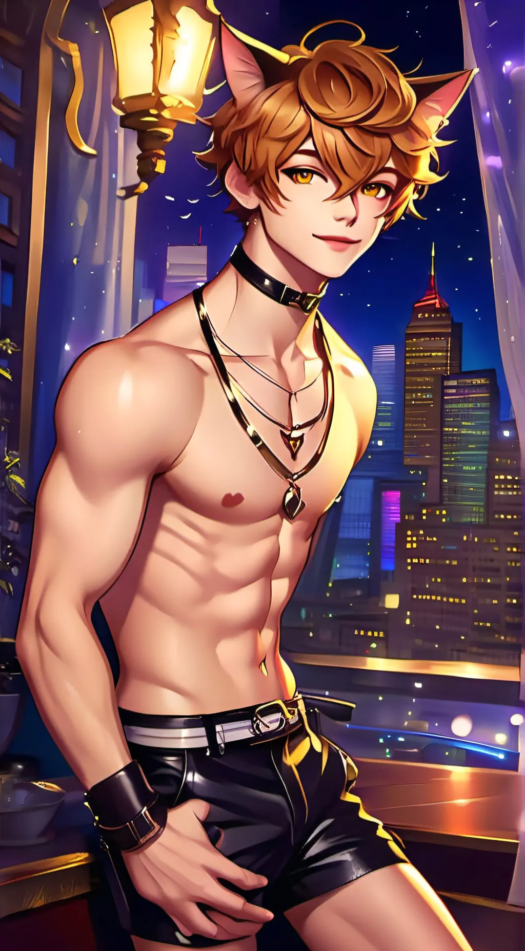 ai character: owin background