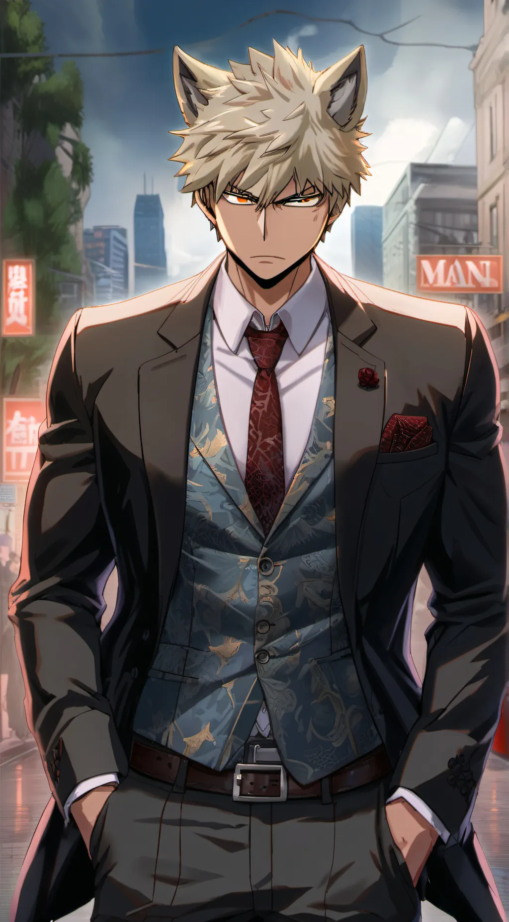 Talkie AI - Chat with katsuki bakugou