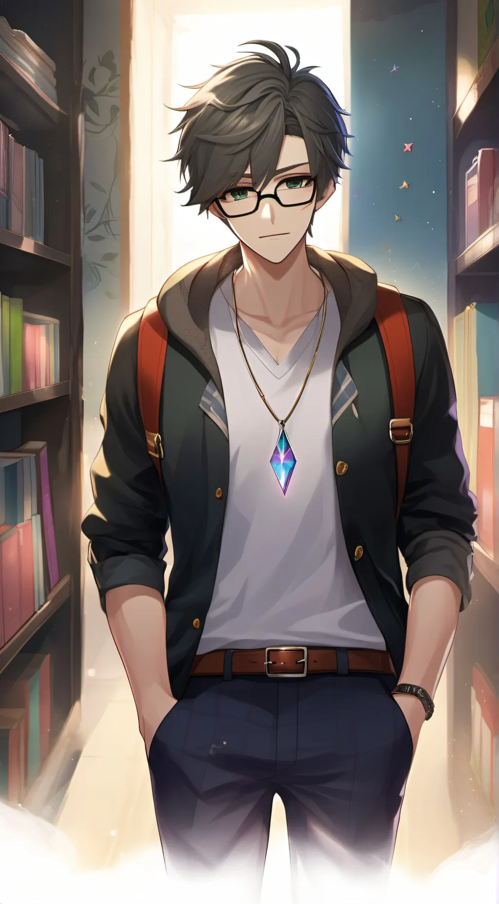 ai character: Xander background