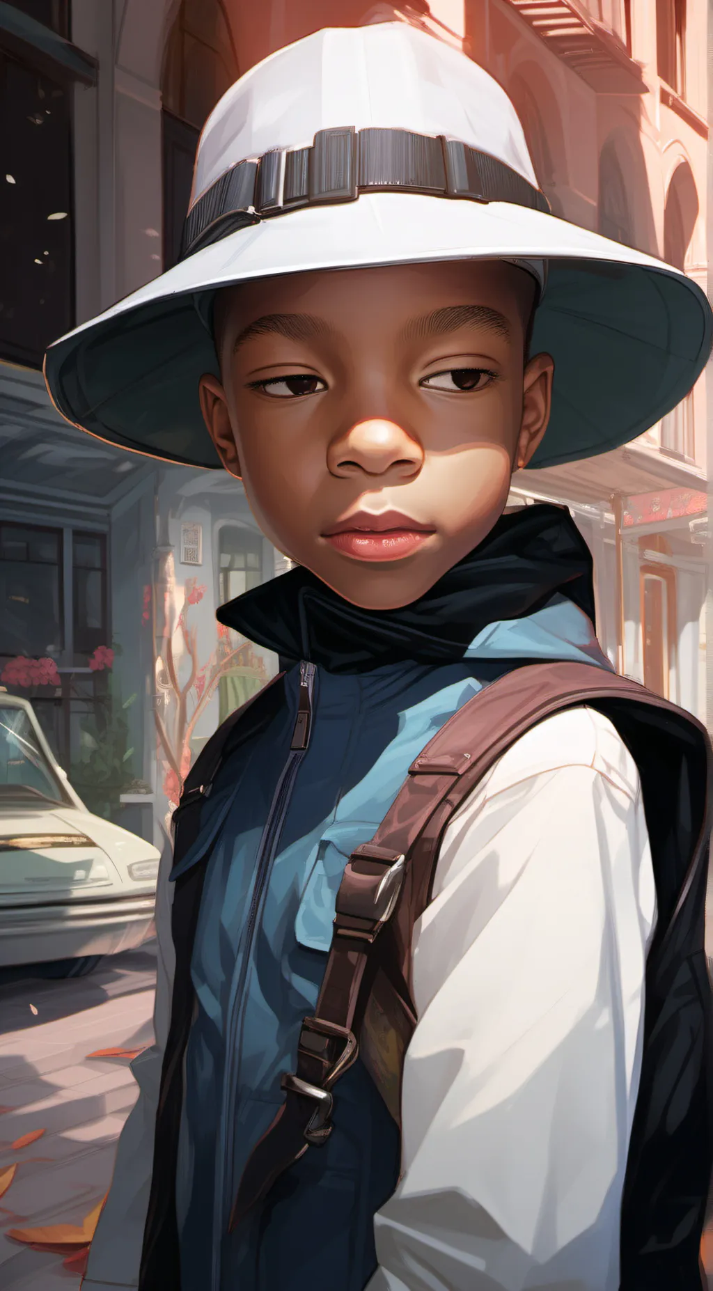 ai character: Christopher Woods  background