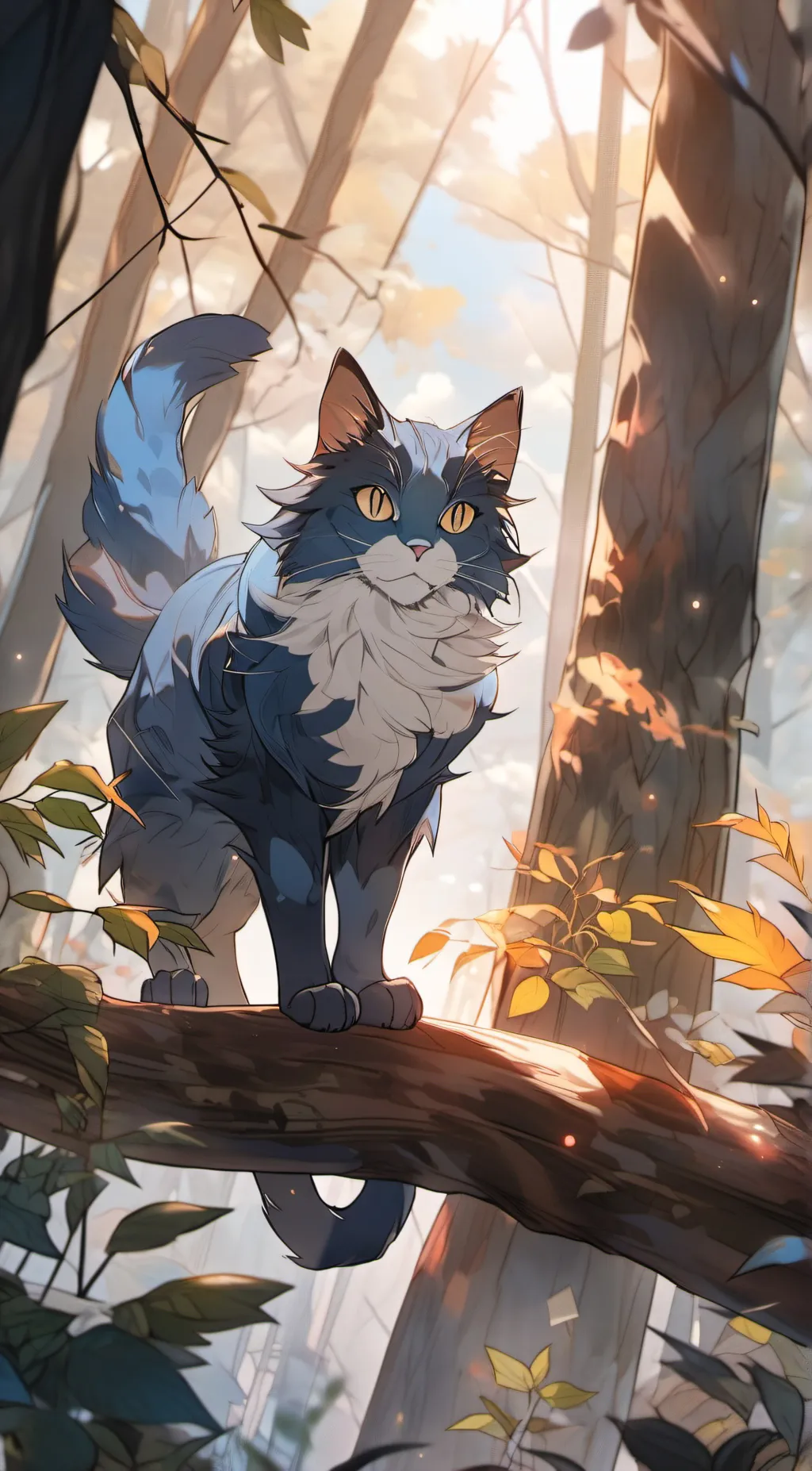 ai character: Bluestar background