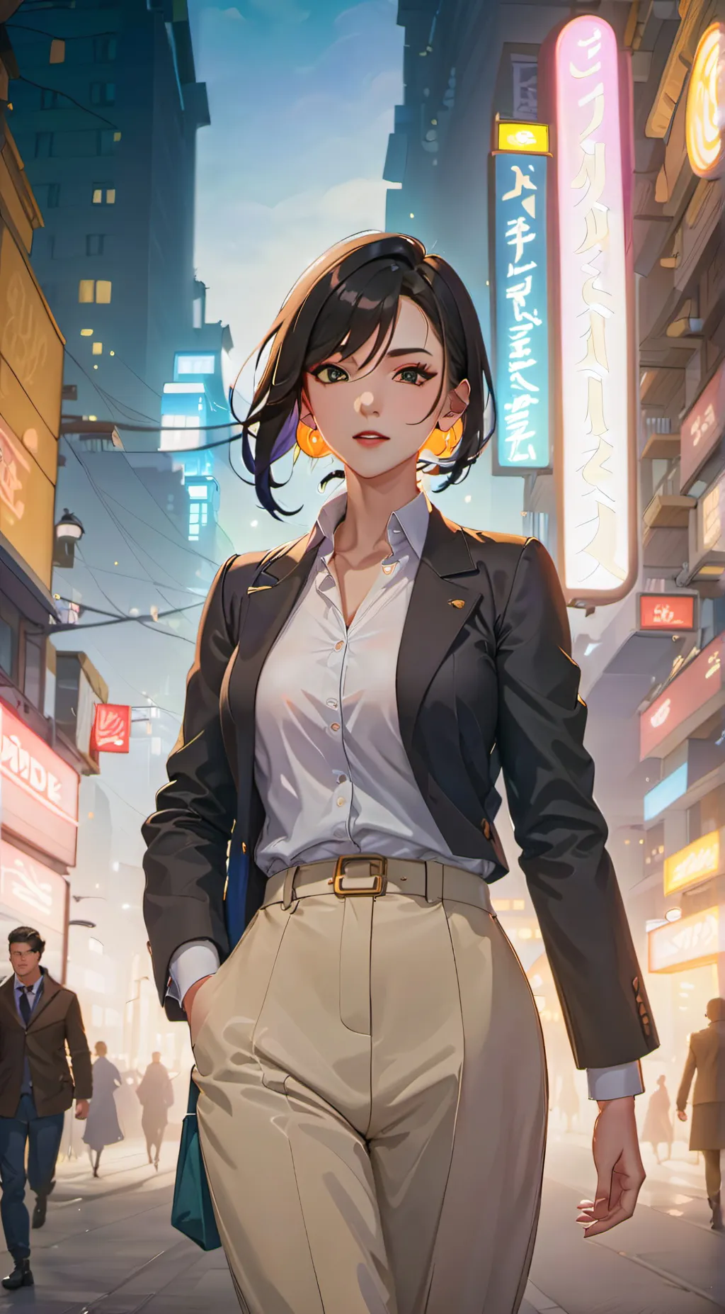 ai character: Natalie background