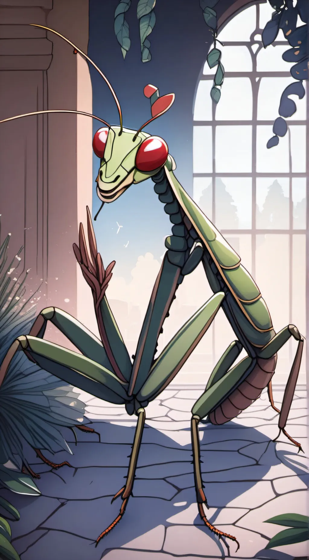 ai character: Lilly  background