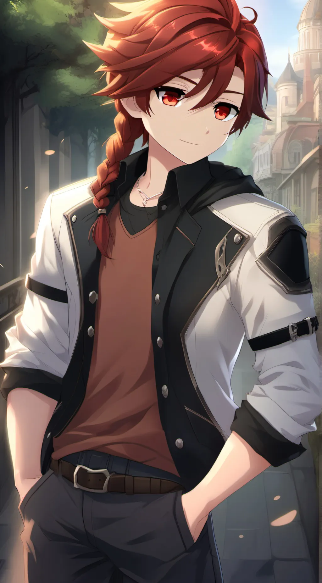 ai character: Mark background
