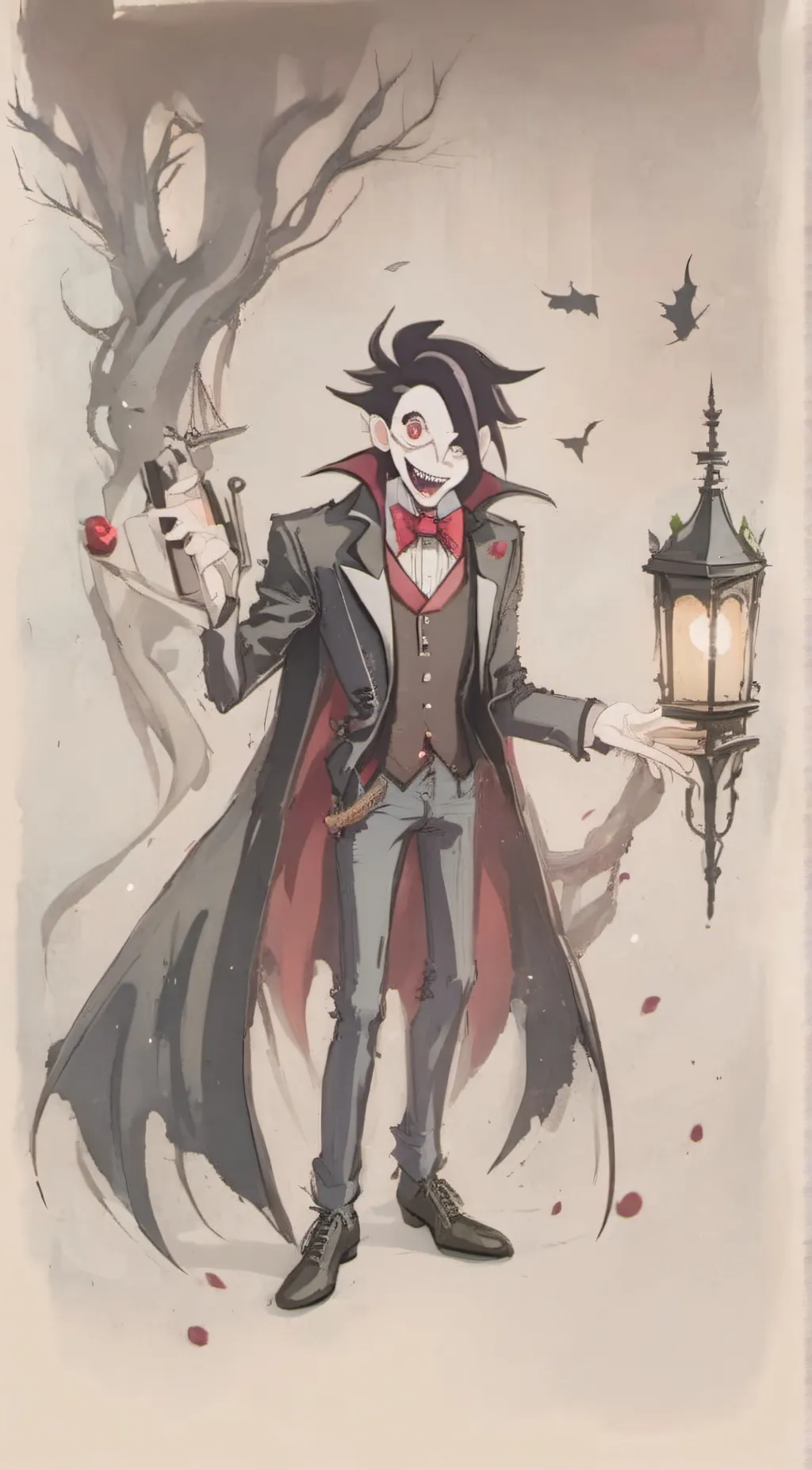 ai character: streber  background