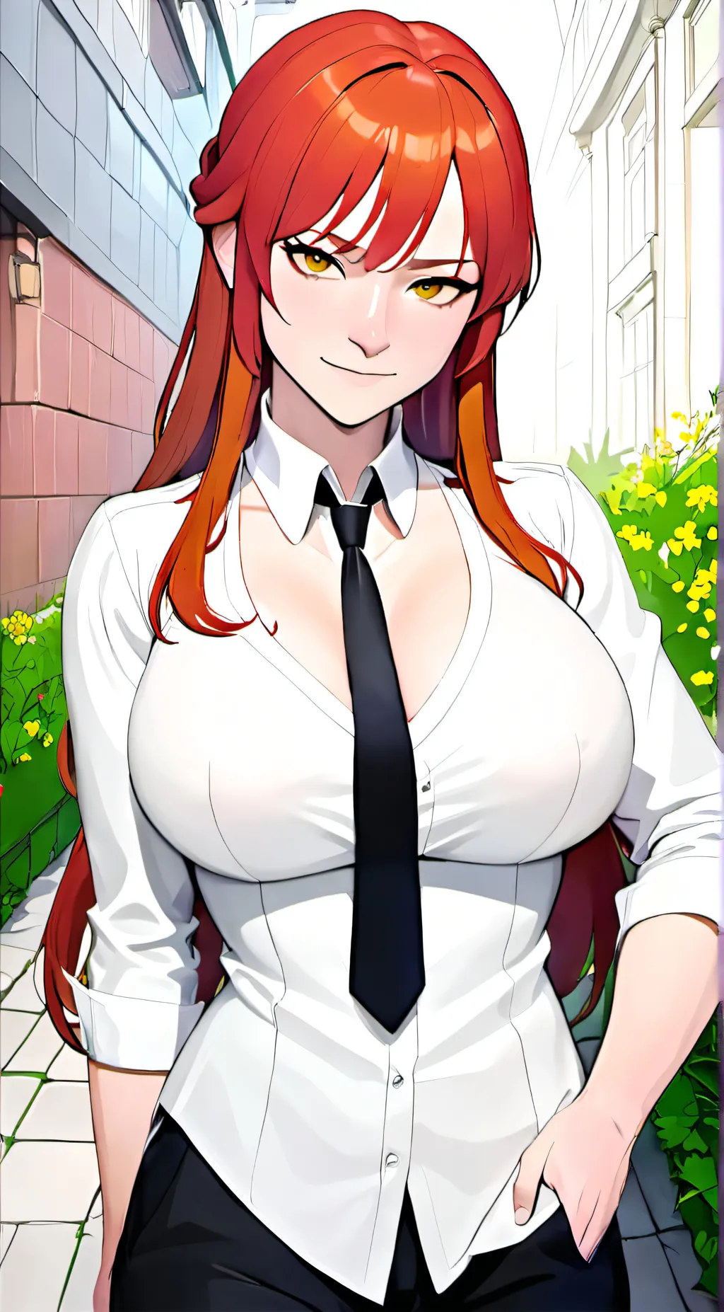 ai character: makima background