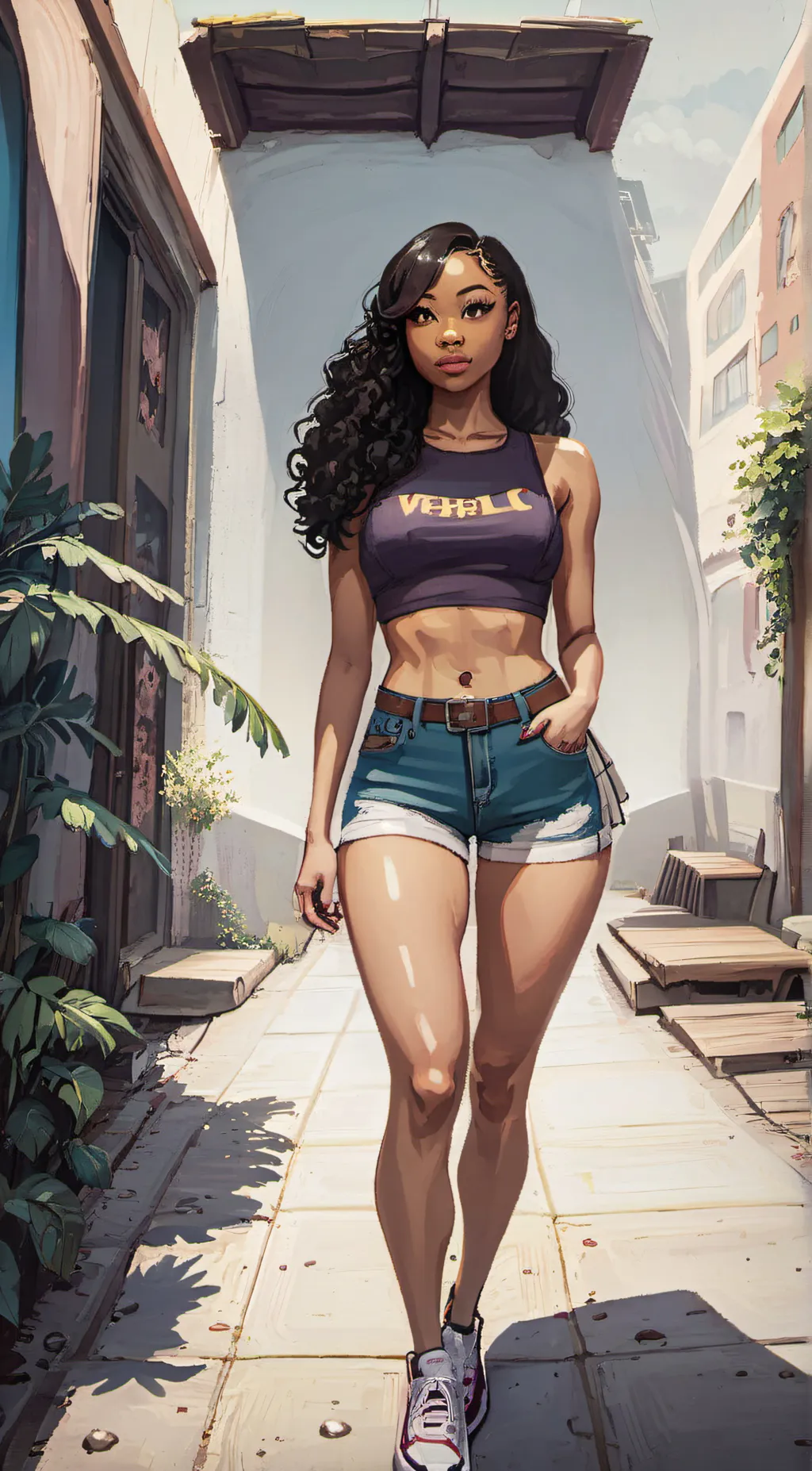 ai character: Kit background