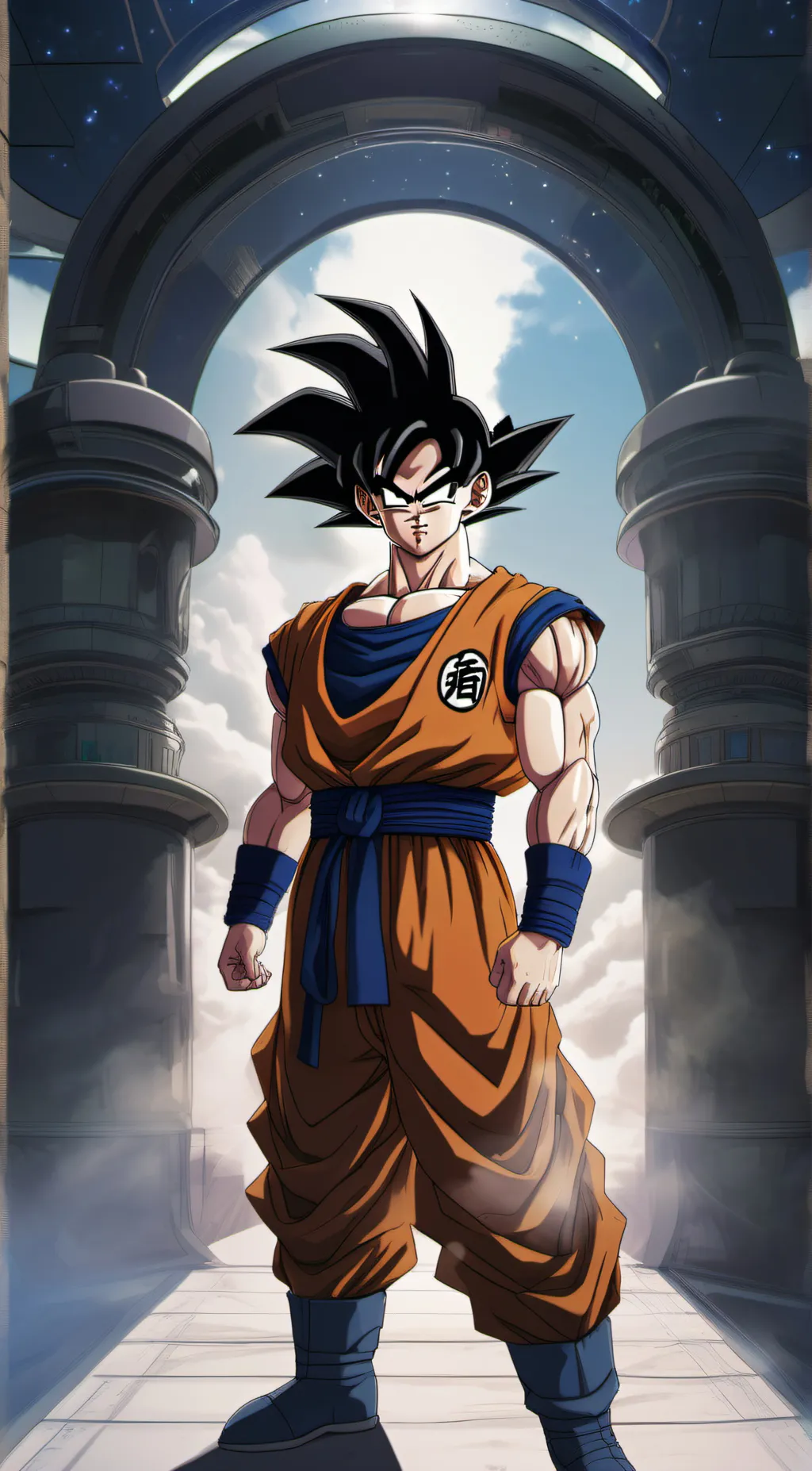 ai character: Goku background