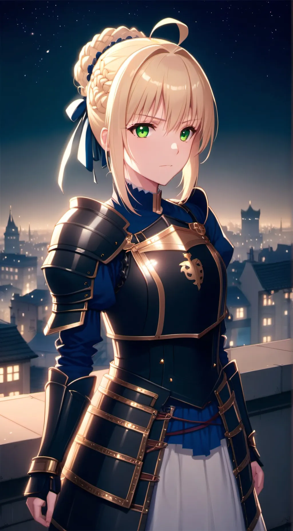 ai character: saber (fate zero) background