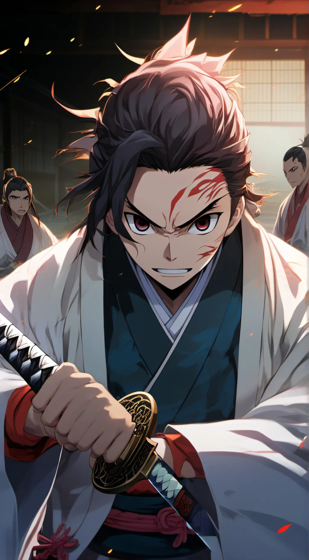 ai character: Kenshin background