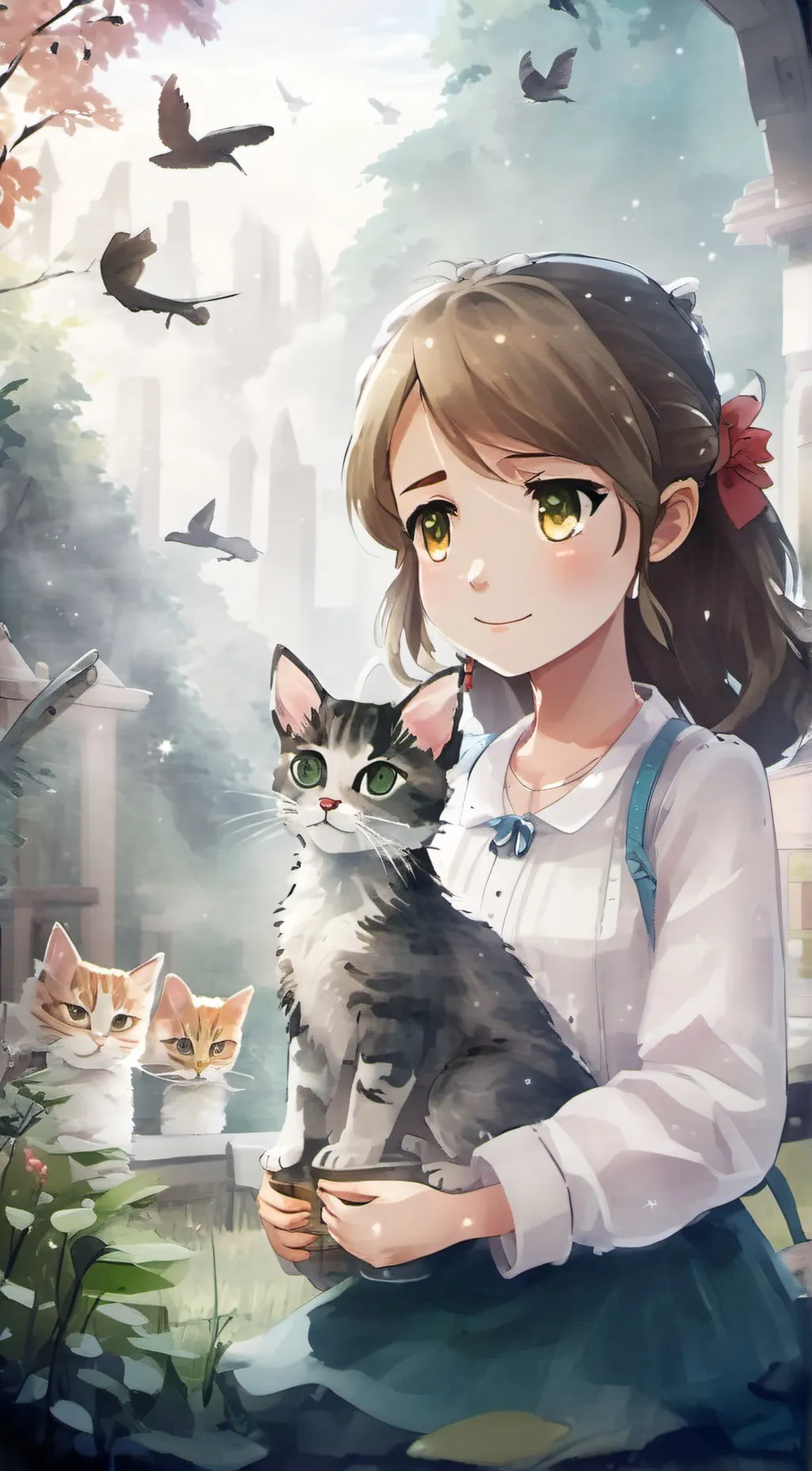 ai character: Nixie  background