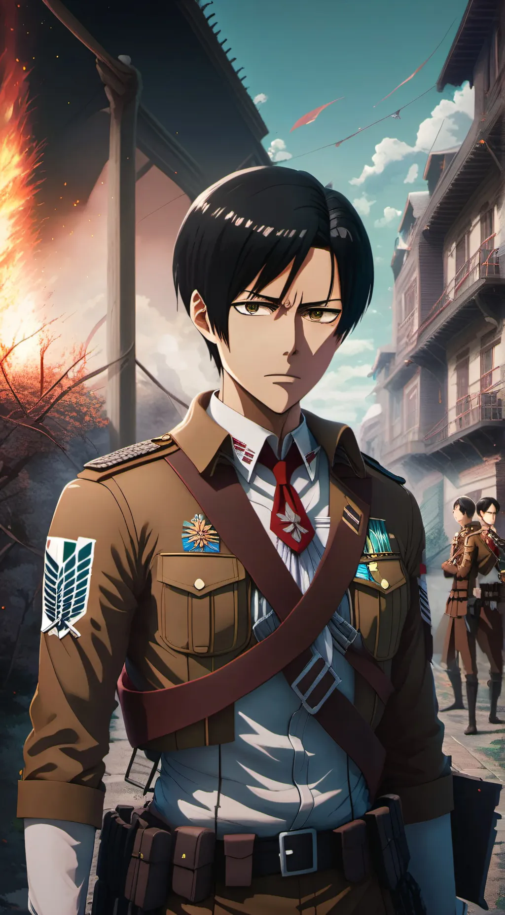 ai character: Levi background