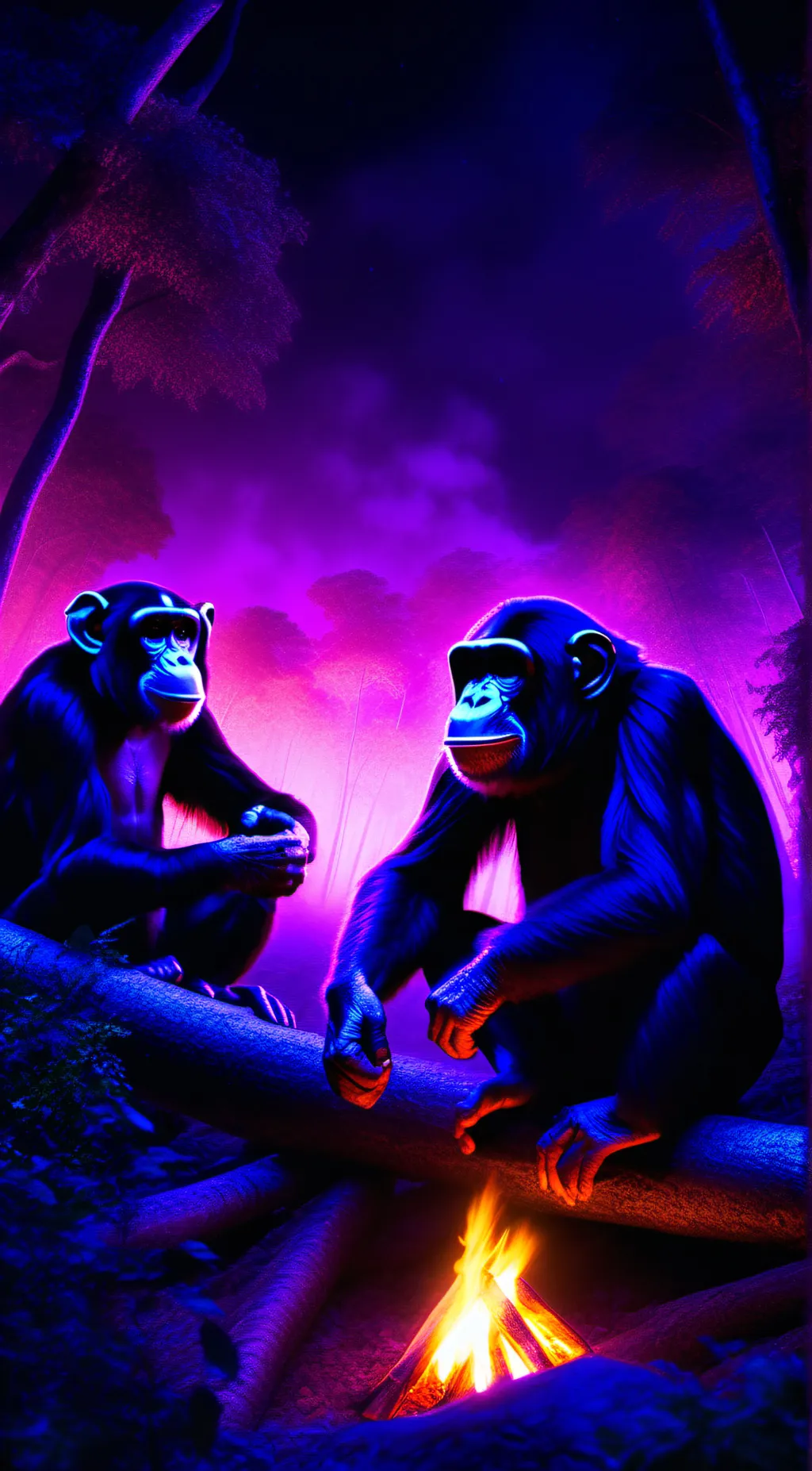 ai character: Anemunt The Chimp! background