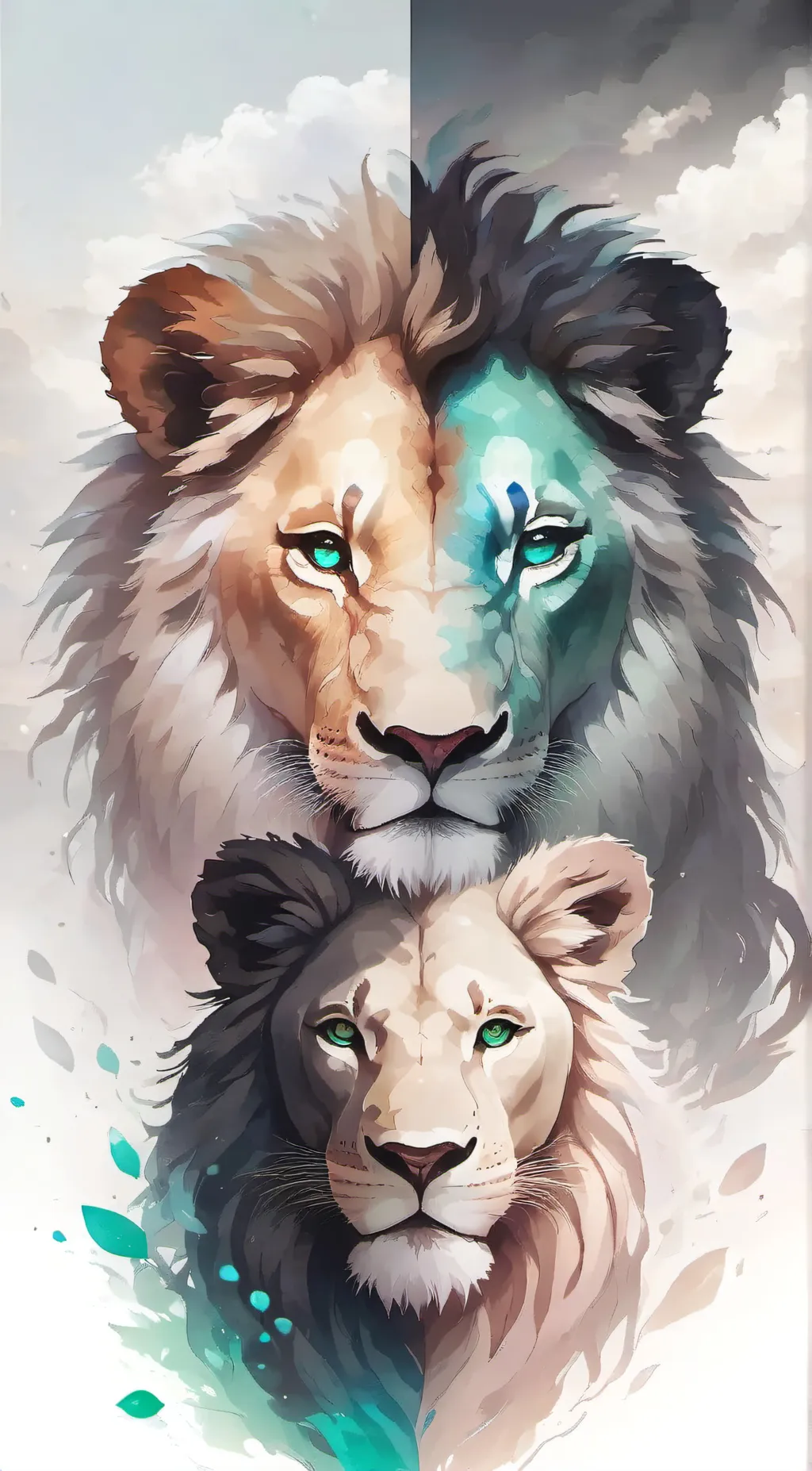 ai character: Alina & Scar background