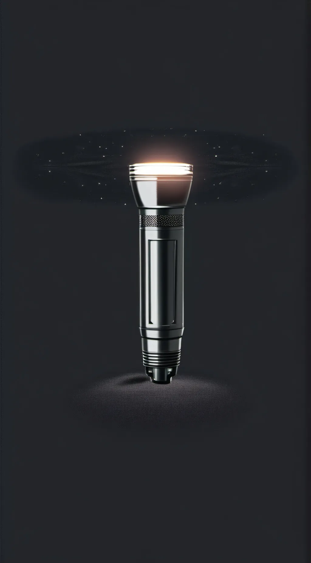 ai character: flashlight  background