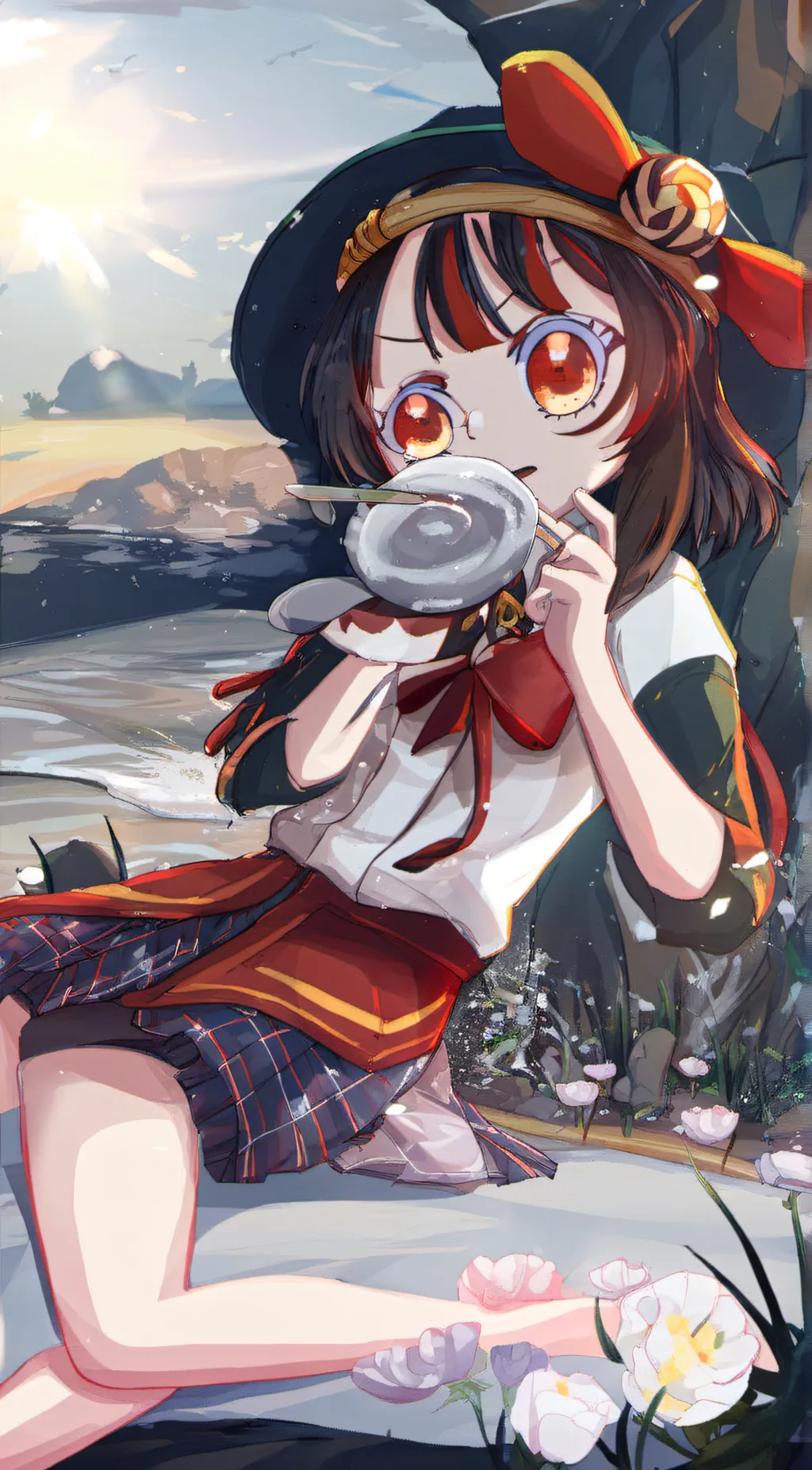 ai character: pomni background