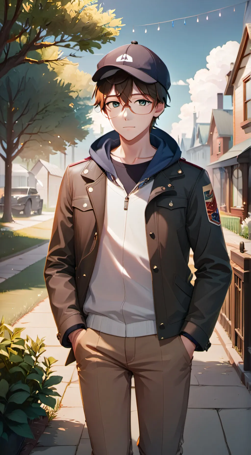 ai character: carson background