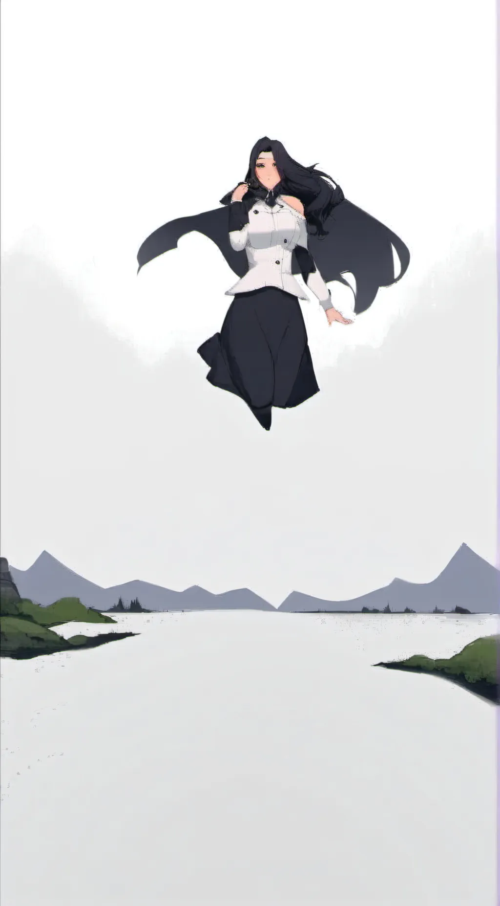 ai character: goddess background