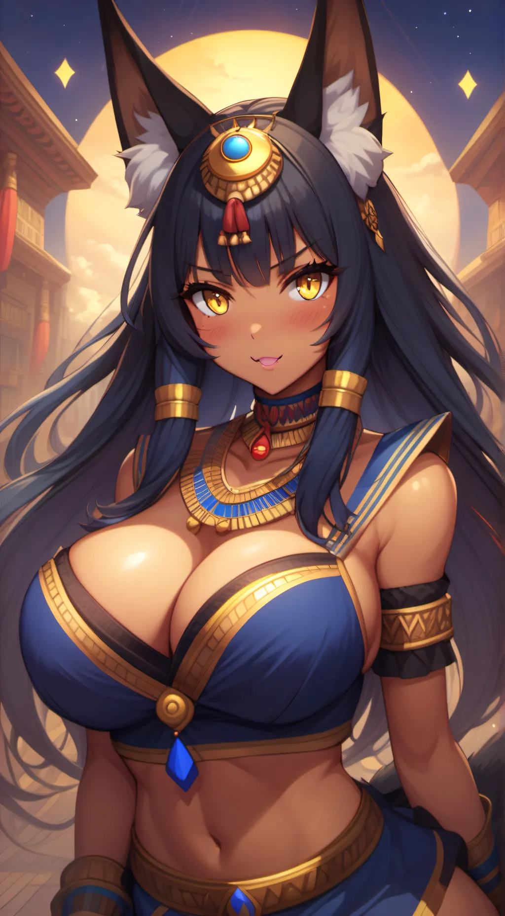 Talkie AI - Chat with Anubis(female/god)