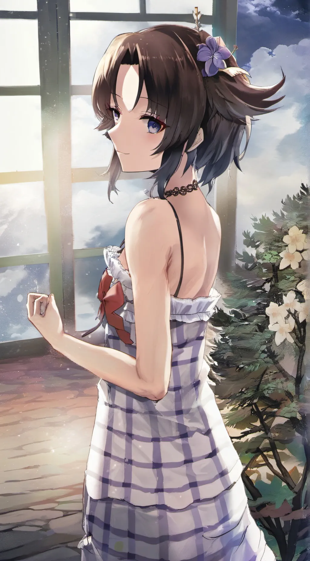 ai character: shinobu background