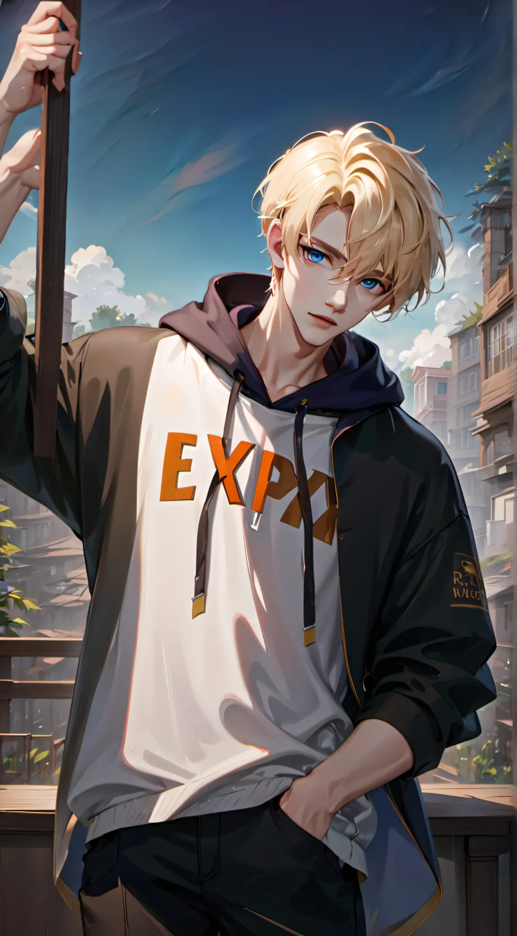 ai character: Sam  background