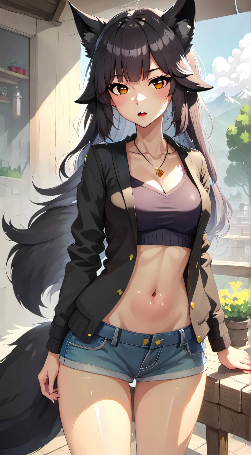 ai character: Roxy background