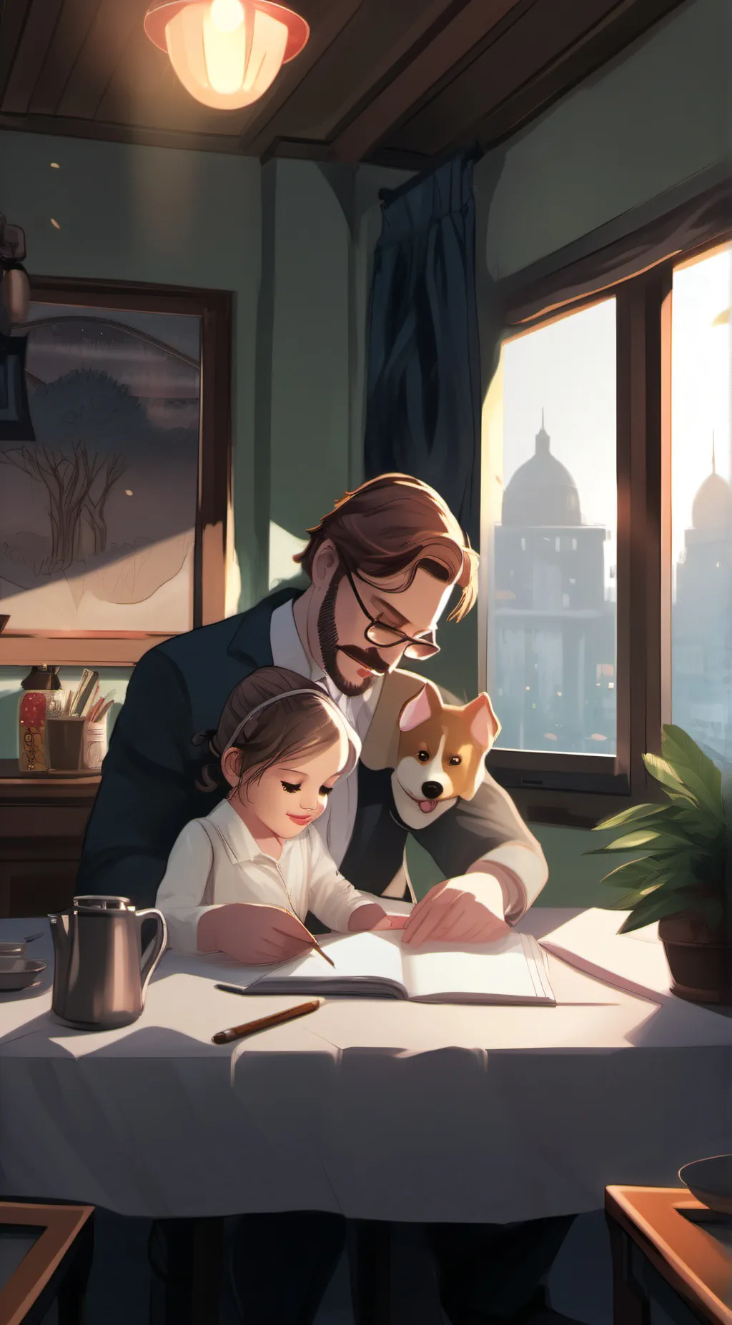 ai character: Tyler background