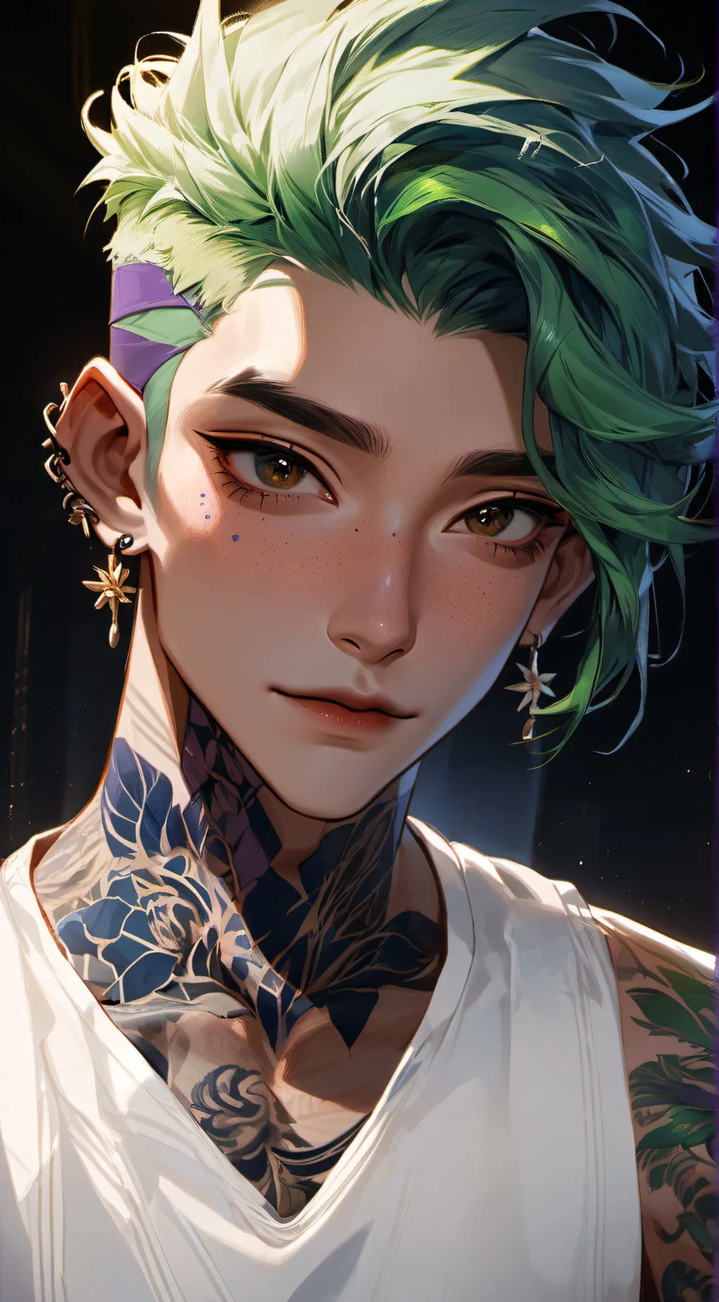 ai character: Brandon background