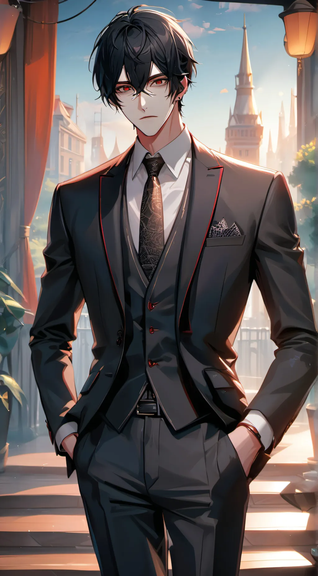 ai character: Dooshik  background