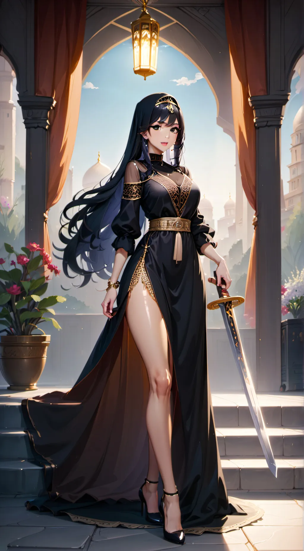 ai character: Asia background