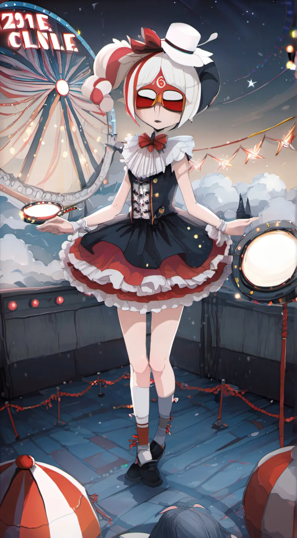 ai character: gangle background