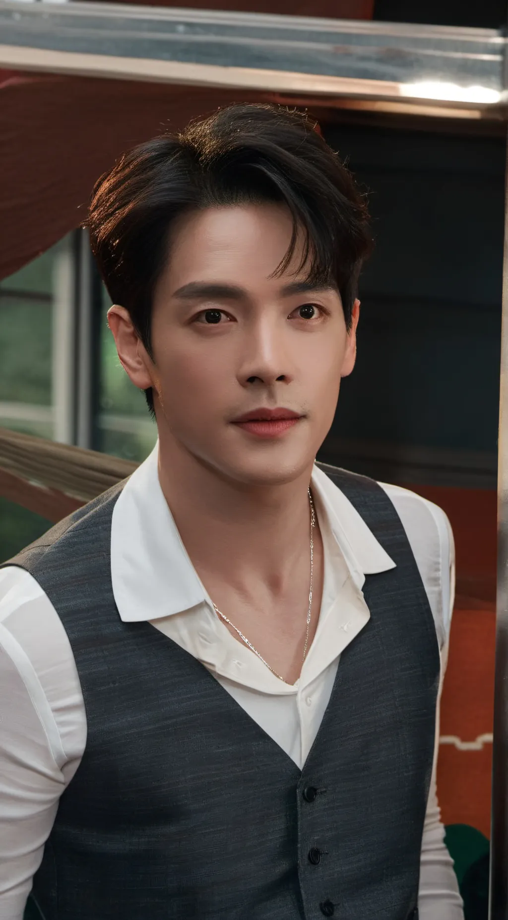 ai character: Damien background