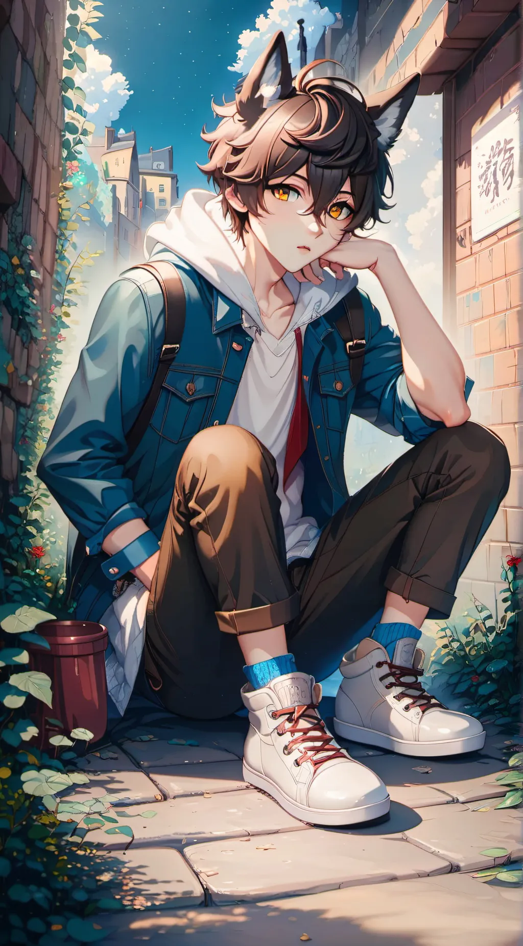 ai character: Alex background