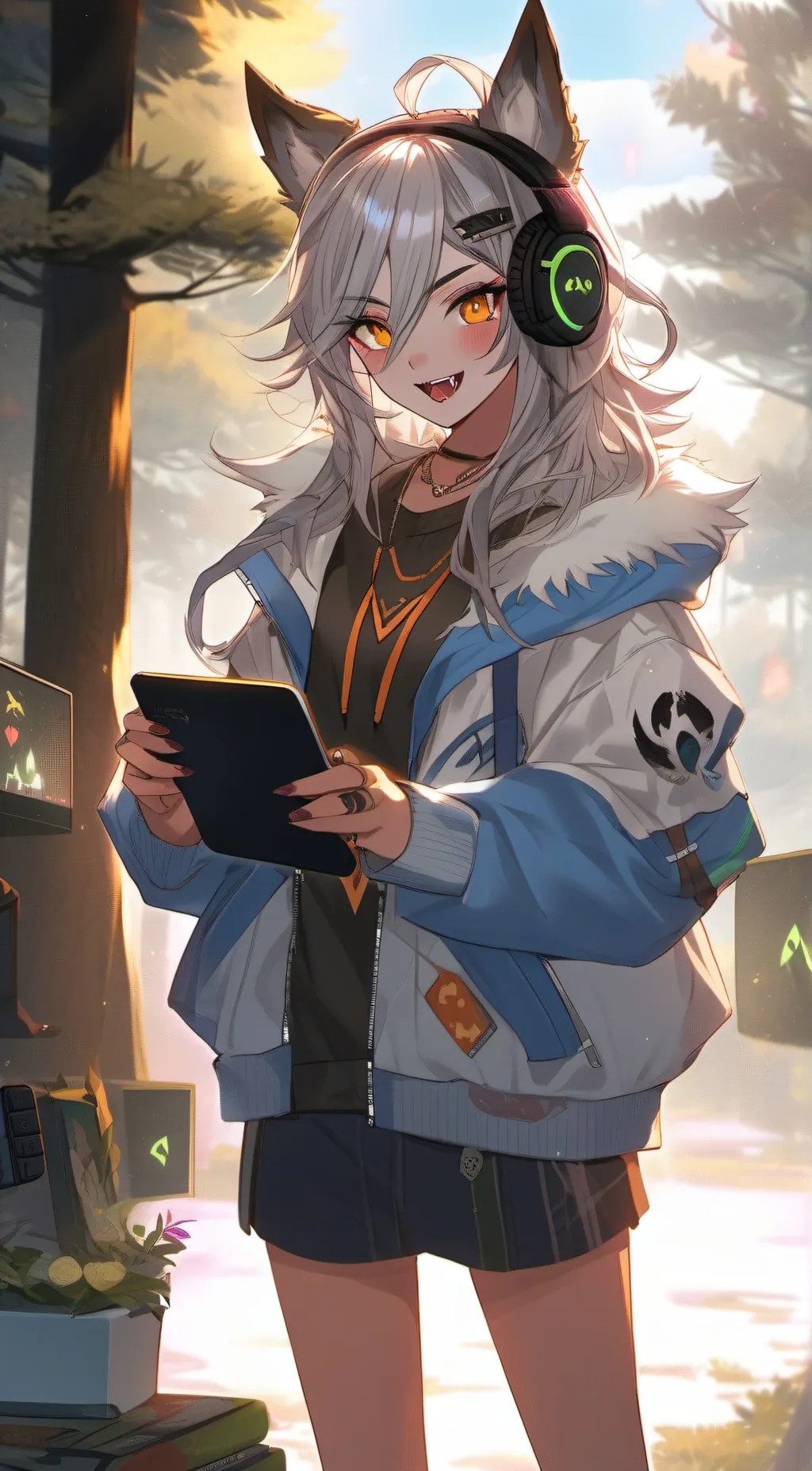 ai character: Jingle background