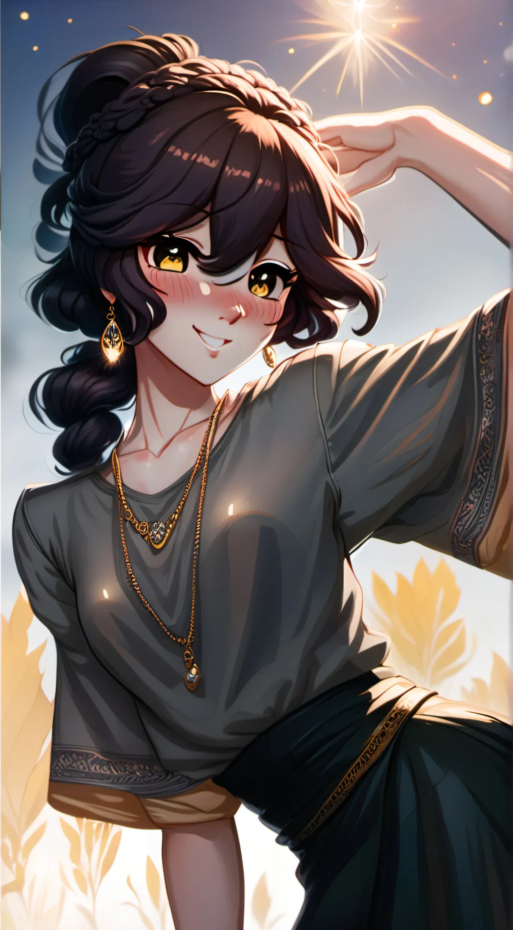 ai character: Evelyn background