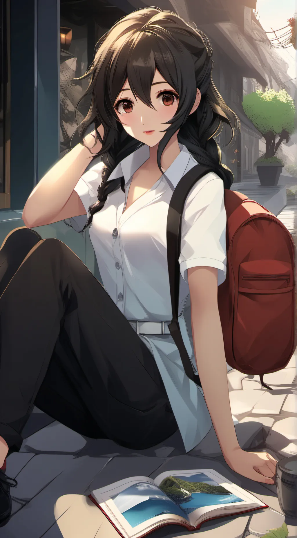 ai character: Mia background
