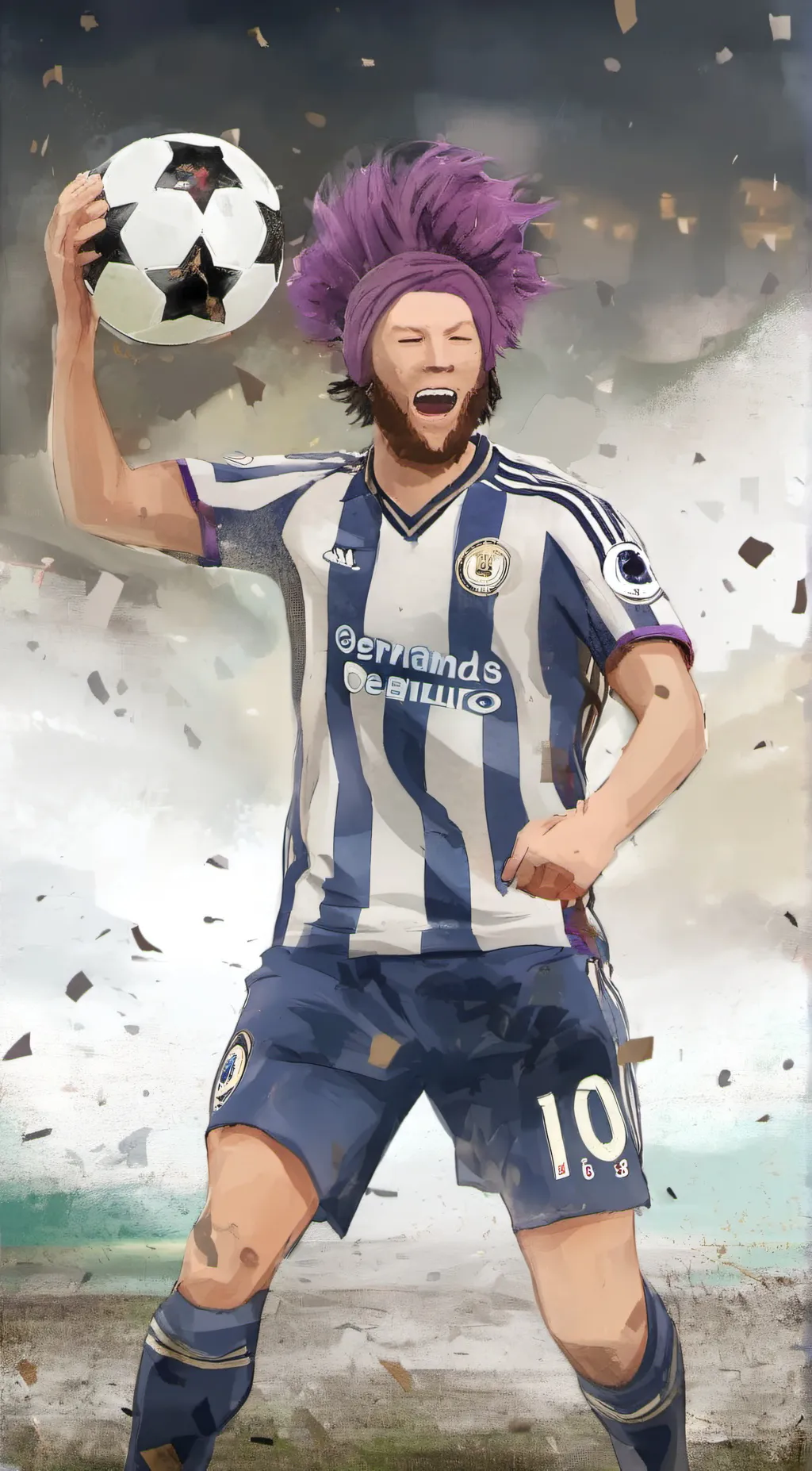 ai character: La nutmeg background