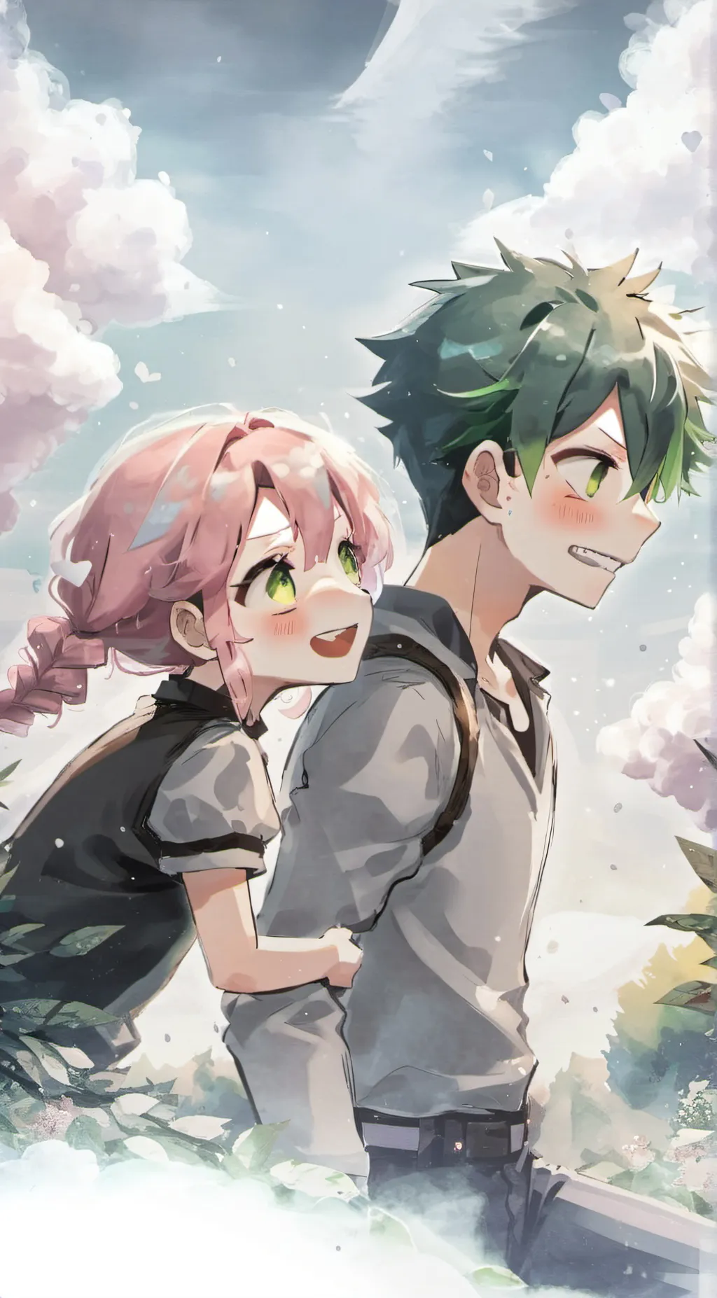 ai character: Damian x anya background
