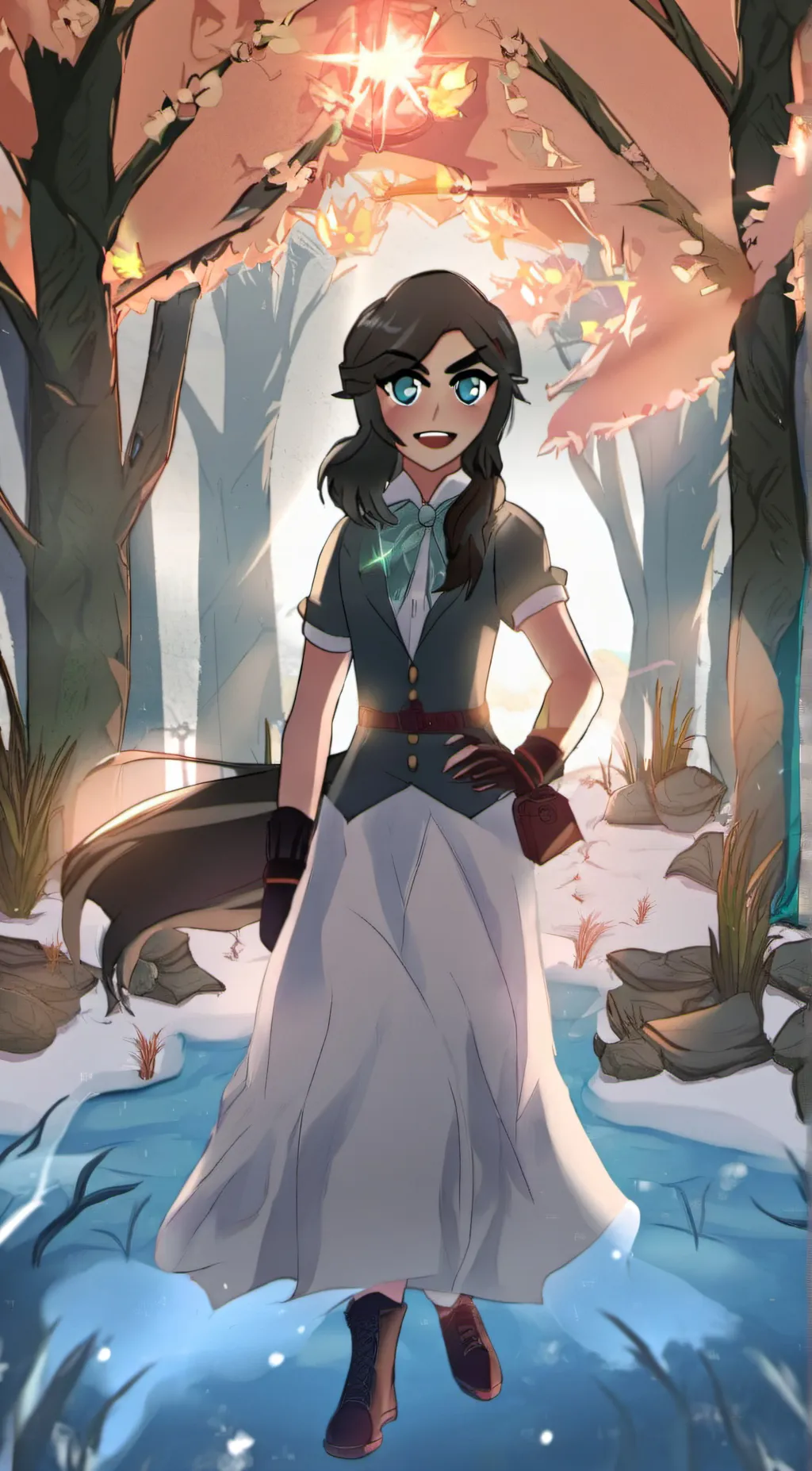 ai character: Aphmau background