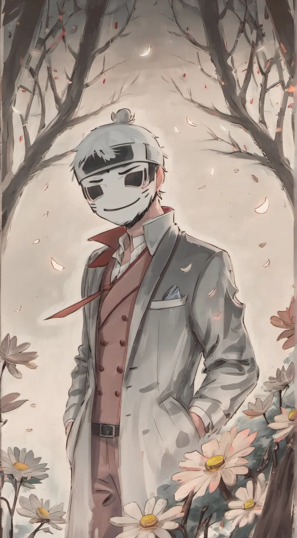 ai character: South Korea background