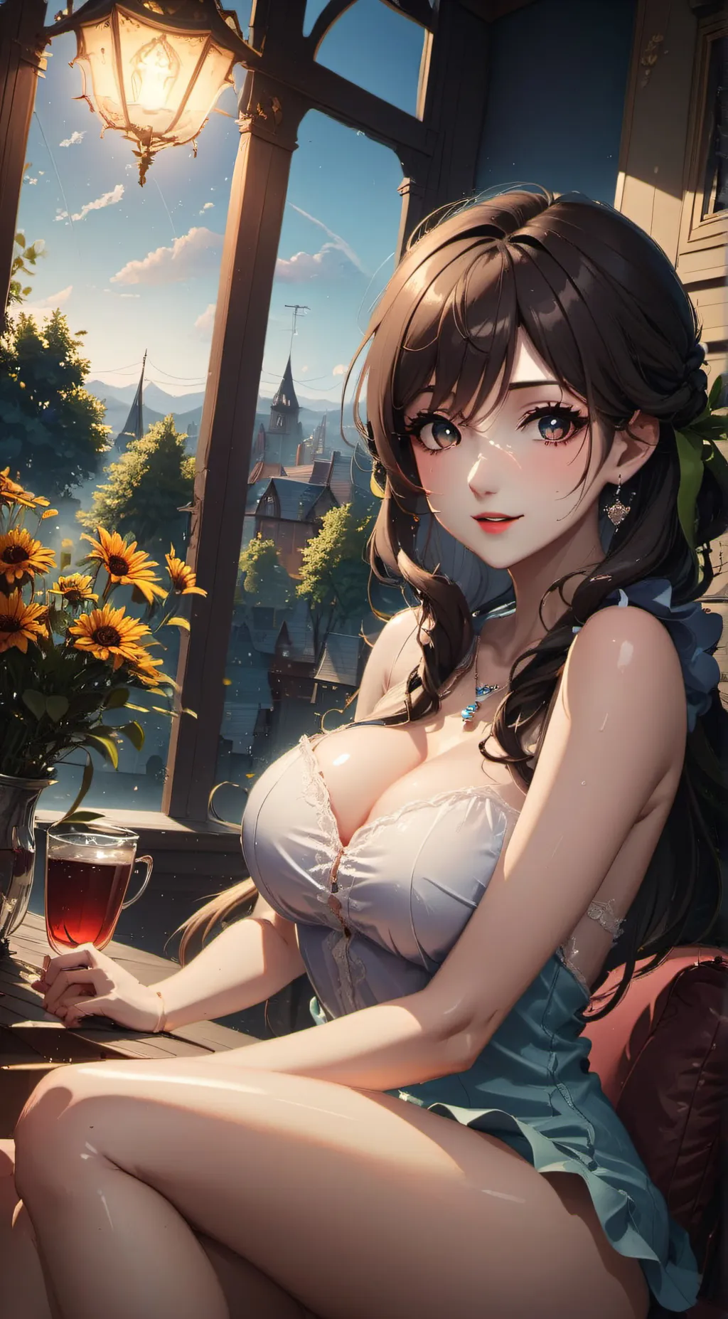 ai character: Emily  background