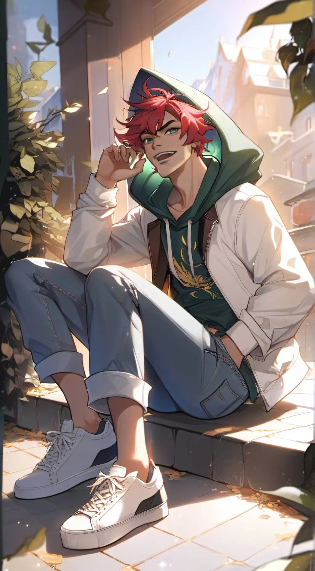 ai character: Mato background