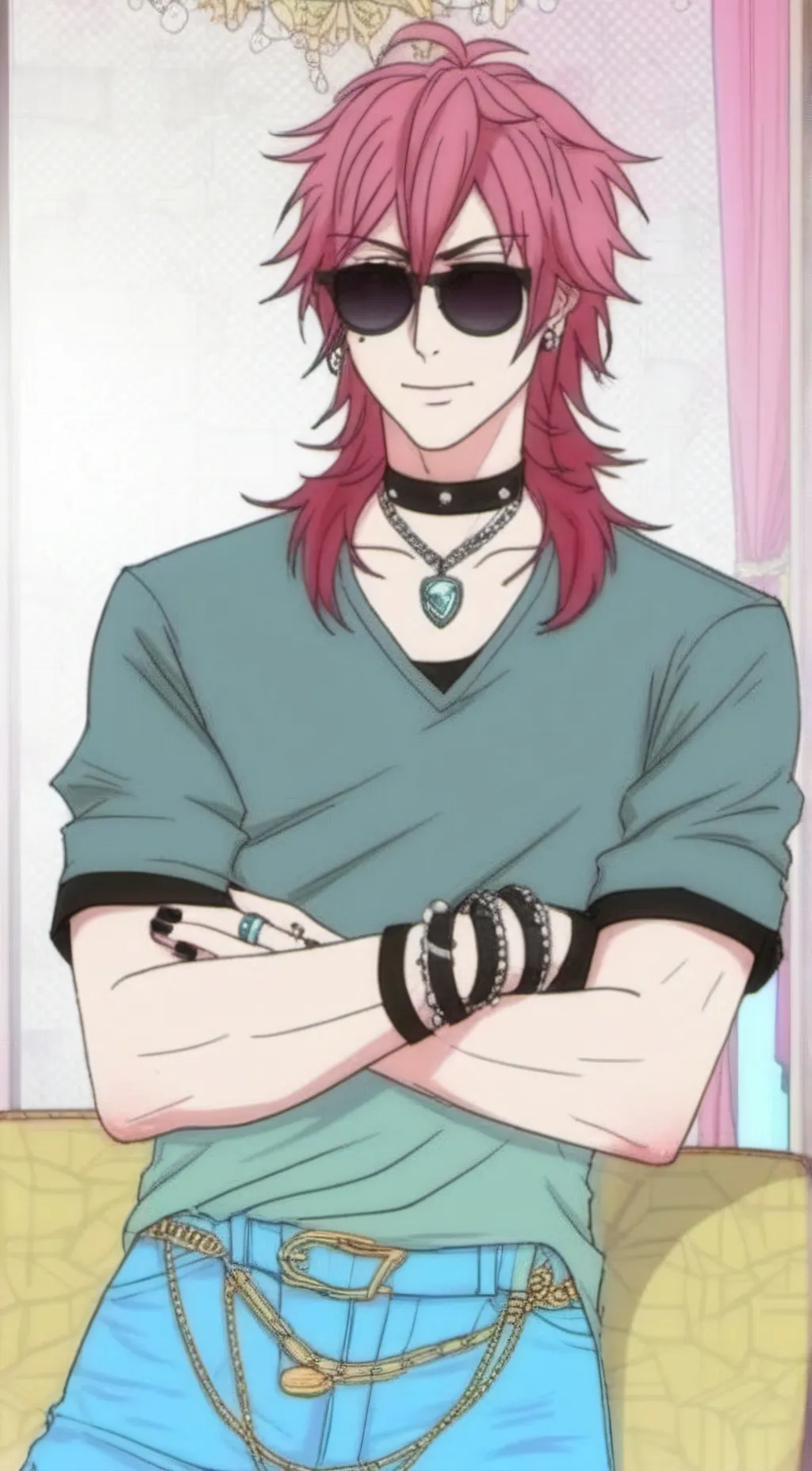 ai character: Yuri Ayato background