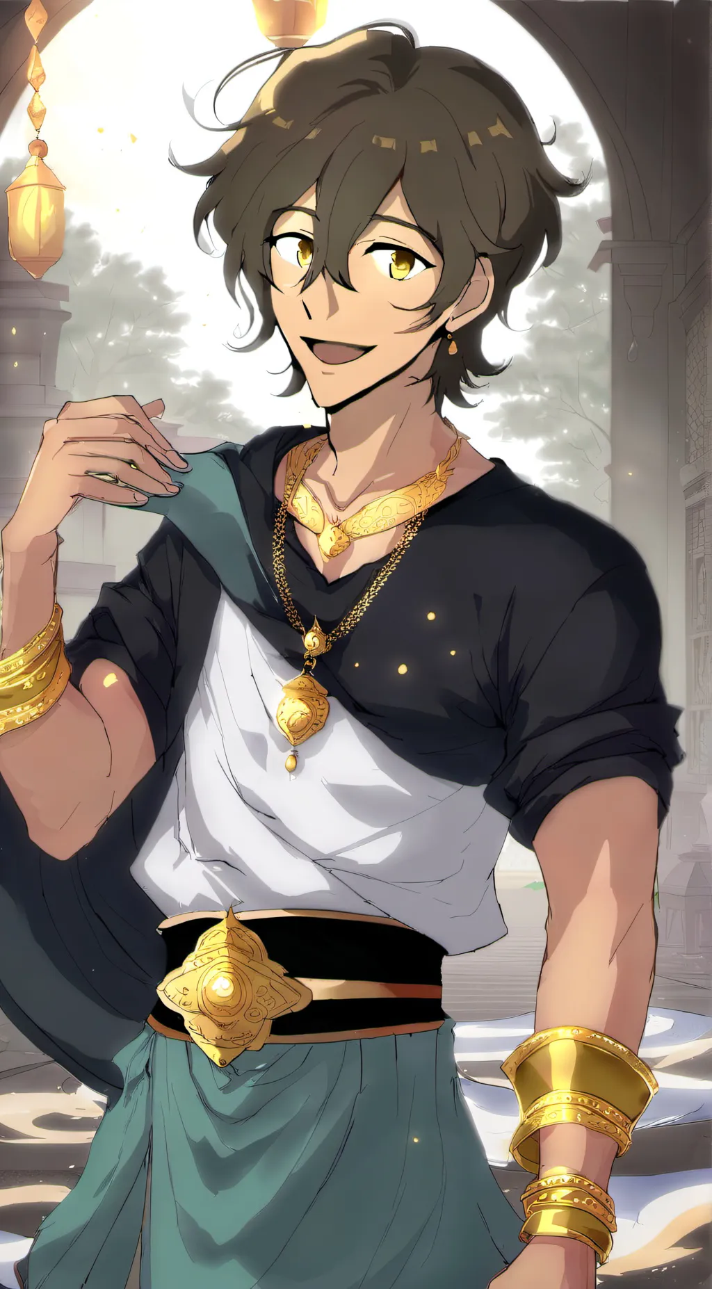 ai character: jin background