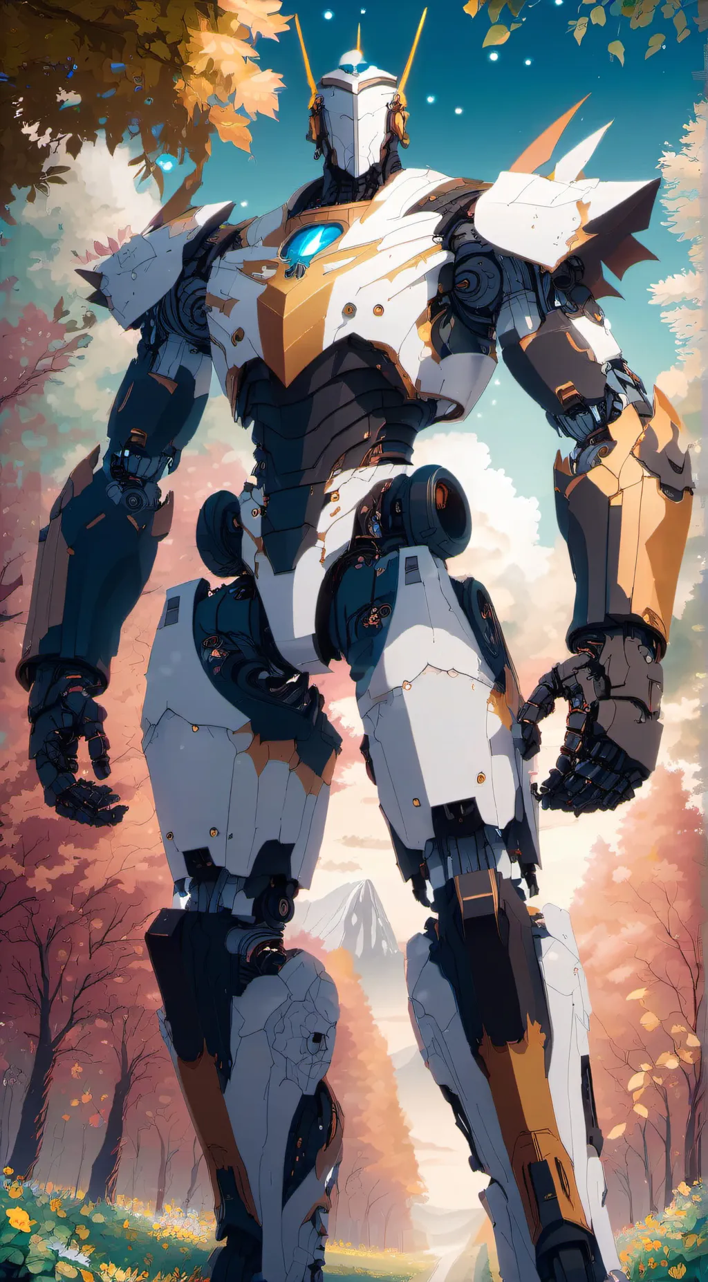 ai character: -◇ Fall ◇- background