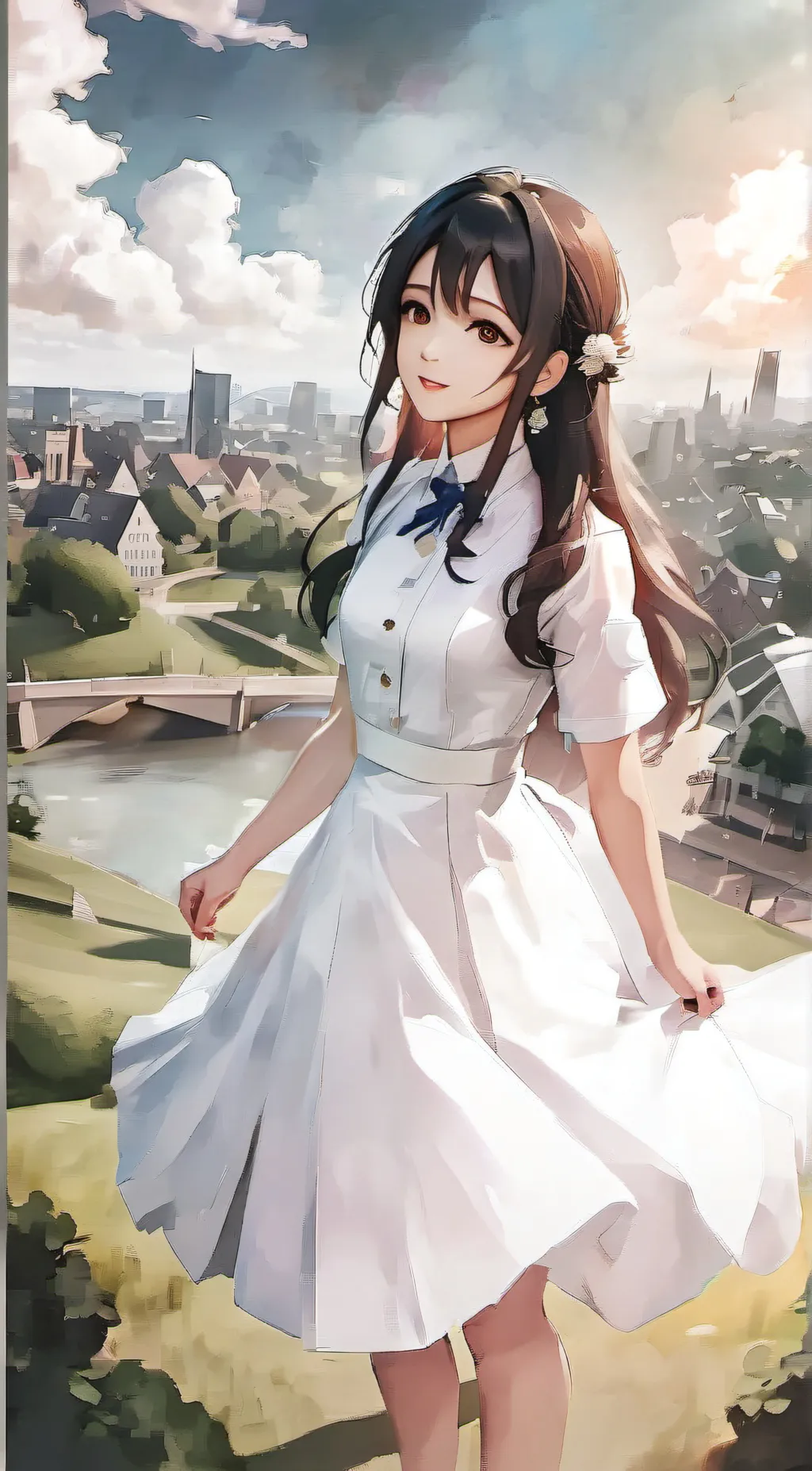 ai character: KC background