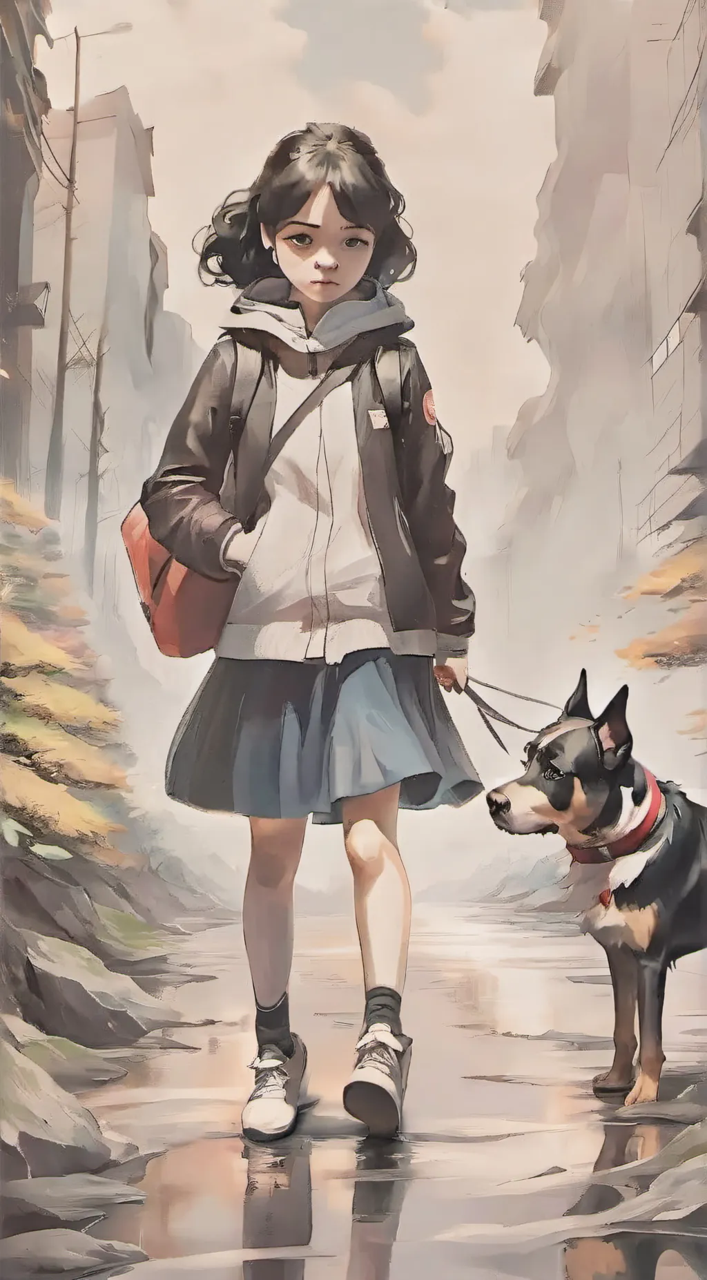 ai character: Sophie background