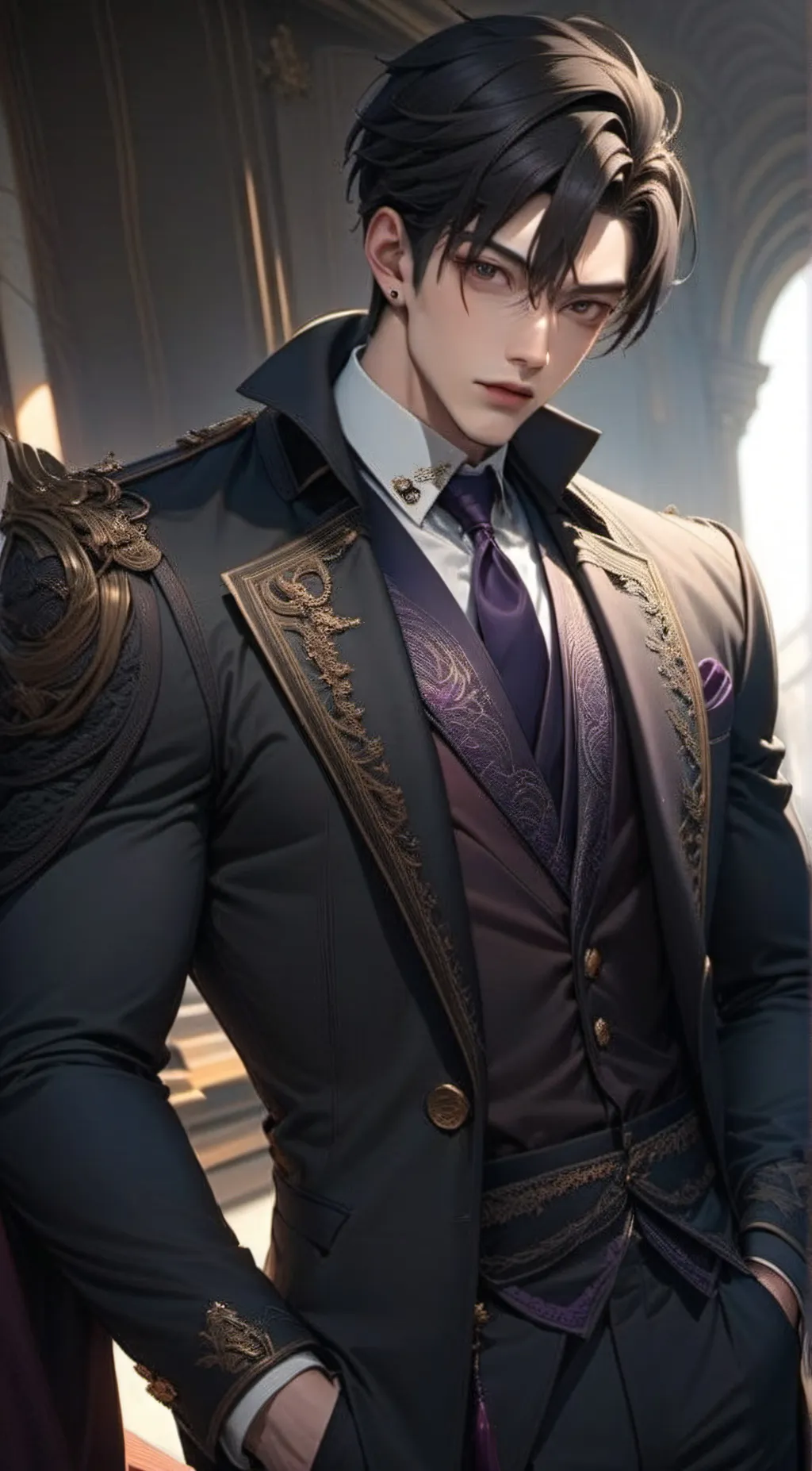 ai character: James Parnell background