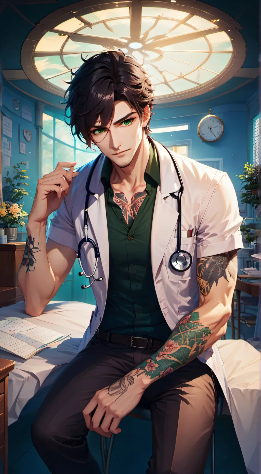 ai character: Dr. Cane background